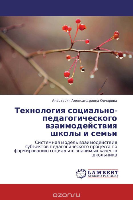 Скачать книгу "Технология социально-педагогического взаимодействия школы и семьи, Анастасия Александровна Овчарова"