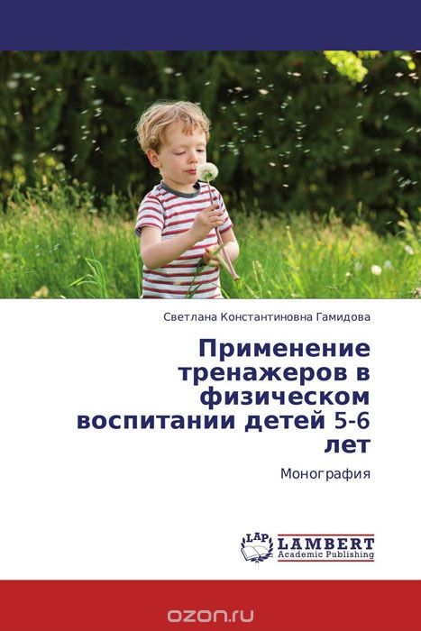 Применение тренажеров в физическом воспитании детей 5-6 лет, Светлана Константиновна Гамидова